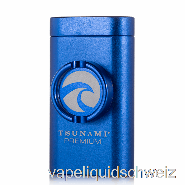 Tsunami-Dugout Und Grinder Blue Vape Schweiz